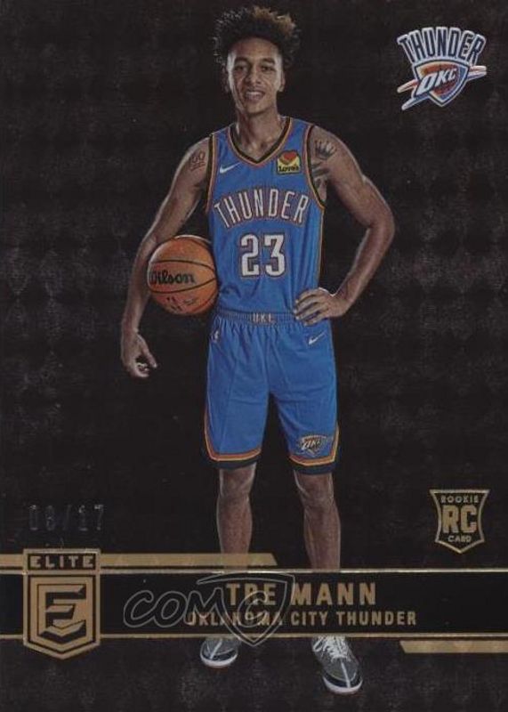 Tre Mann 2021 Elite #231 FOTL Bronze /17 Rookie PSA 10