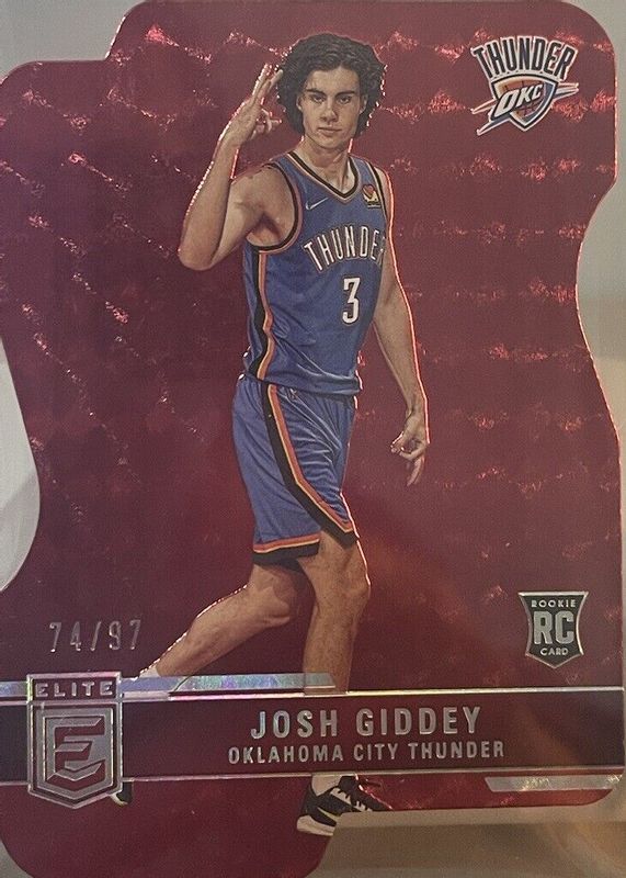 Josh Giddey 2021 Elite #243 Aspirations (/97) Rookie SGC 9.5