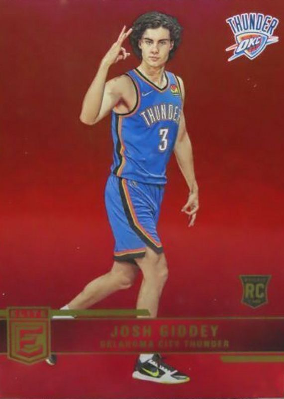 Josh Giddey 2021 Elite #243 Asia Exclusive Rookie PSA 10