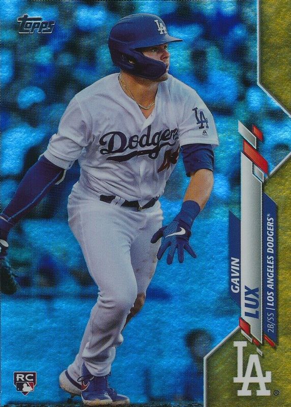 Gavin Lux 2020 Topps Gold Foil Rookie RAW