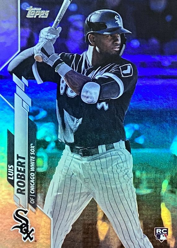 Luis Robert Jr. 2020 Topps #392 Rainbow Foil Rookie SGC 9.5