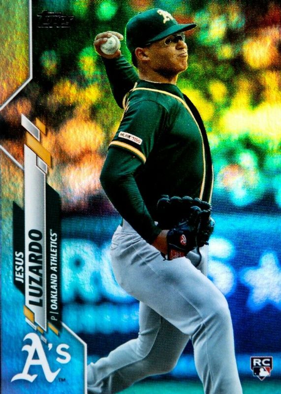 Jesus Luzardo 2020 Topps Rainbow Foil Rookie RAW