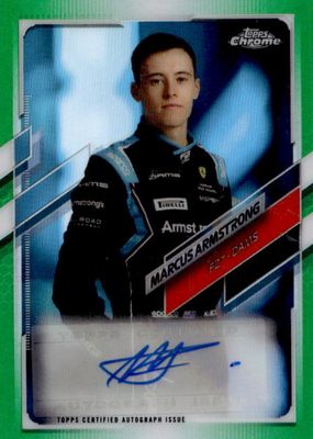 ゆ*様 Topps Chrome Formula 1 マーカス・アームストロング Marcus Armstrong 2021 Topps Chrome Formula 1 #CA-MA