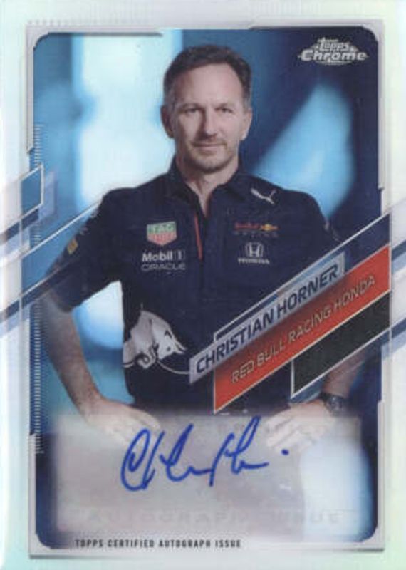 2021 Topps Chrome Formula 1 #CA-CH Autographs (/89)