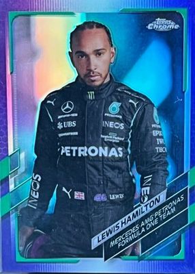 2021 Topps Chrome Formula 1 #1 Purple & Green Refractor