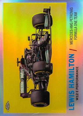 2021 Topps Chrome Formula 1 #T61-LH 1961 Topps Sports Cars