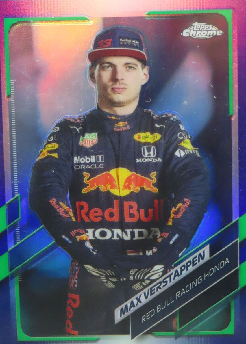 2020 TOPPSクローム PURPLE Max Verstappen 2020 Topps Chrome #152 F1 MAX VERSTAPPEN #/399 Purple