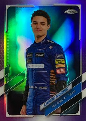 2021 Topps Chrome Formula 1 #6 Purple Refractor /399