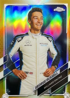 2021 Topps Chrome Formula 1 #19 Gold Refractor /50
