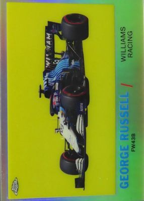 2021 Topps Chrome Formula 1 #T61-GR 1961 Topps Sports Cars