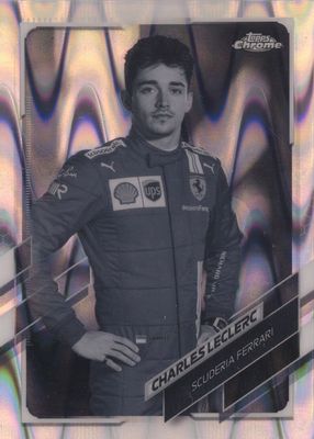 2021 Topps Chrome Formula 1 #11 Black & White RayWave Refractor