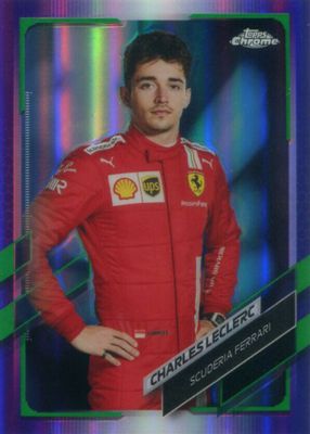 2021 Topps Chrome Formula 1 #11 Purple & Green Refractor