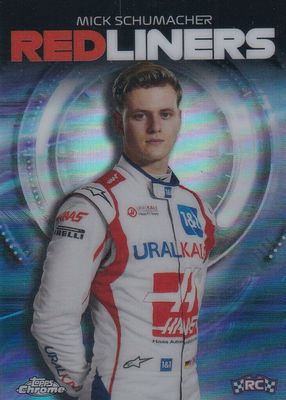 Mick Schumacher 2020 Topps Chrome Formula 1 #TT-15 Track