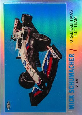 2021 Topps Chrome Formula 1 #T61-MS 1961 Topps Sports Cars