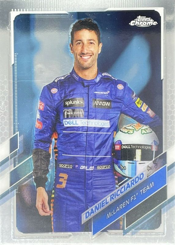 Daniel Ricciardo 2021 Topps Chrome Formula 1 #5 Base BGS 9.5