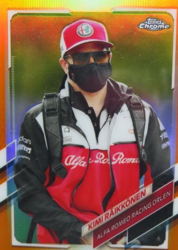 2021 Topps Chrome Formula 1 #15 Orange Refractor /25