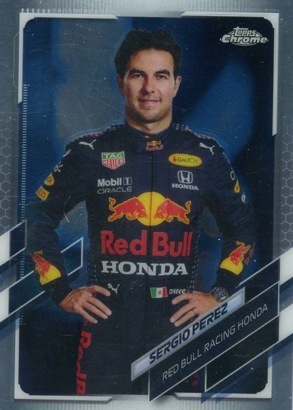 Sergio Perez 2021 Topps Chrome Formula 1 #4 Base PSA 10