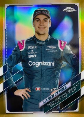 2021 Topps Chrome Formula 1 #8 Gold Refractor /50