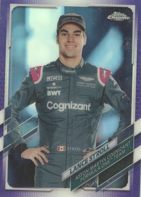 2021 Topps Chrome Formula 1 #8 Purple Refractor /399