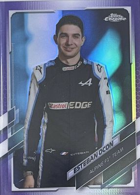 2021 Topps Chrome Formula 1 #10 Purple Refractor /399