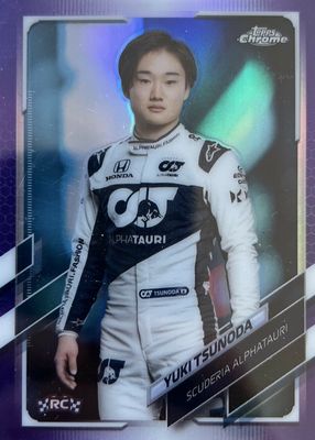 2021 Topps Chrome Formula 1 #14 Purple Refractor /399