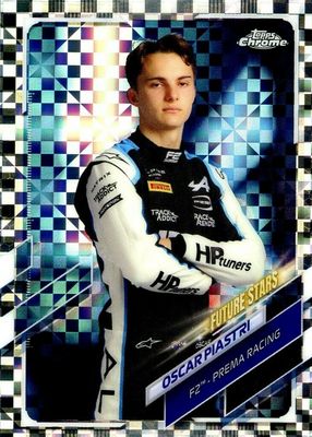 2021 Topps Chrome Formula 1 #59 Checker Flag Refractor