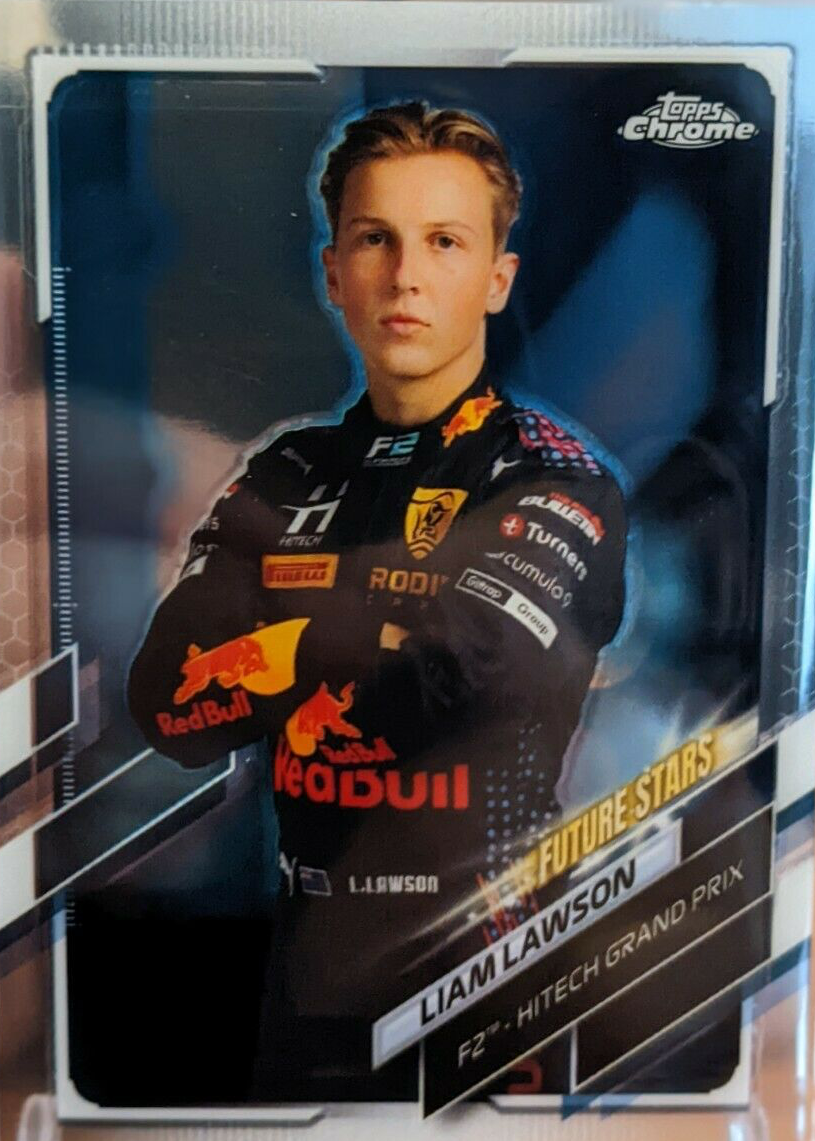 Liam Lawson 2021 Topps Chrome Formula 1 #68 Base Price Guide
