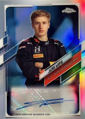 2021 Topps Chrome Formula 1 #CA-JV Autographs (/391)