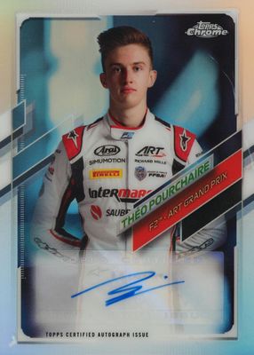 2021 Topps Chrome Formula 1 #CA-TP Autographs (/391)