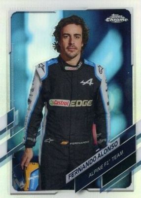 2021 Topps Chrome Formula 1 #9 Refractor