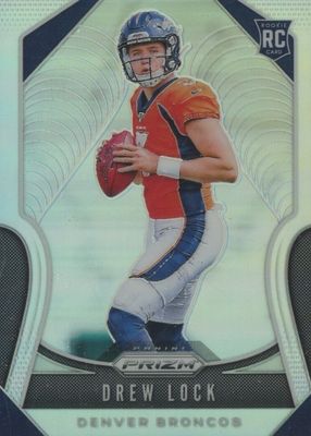 PANINI NFLカード DONRUSS OPTIC PRIZM DREW LOCK DENVER BRONCOS 09/50 #153 送料無料 中古 IT1 Drew Lock 2019 Optic #153 Rated Rookie Autographs - Purple
