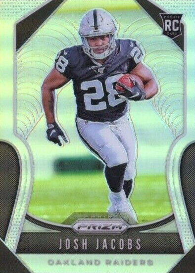 PANINI NFLカード SELECT PRIZM JOSH JACOBS OAKLAND RAIDERS 25/25 #81 送料無料 中古 IT1 Josh Jacobs 2022 Select #SEN-12 Sensations - Zebra /(SSP