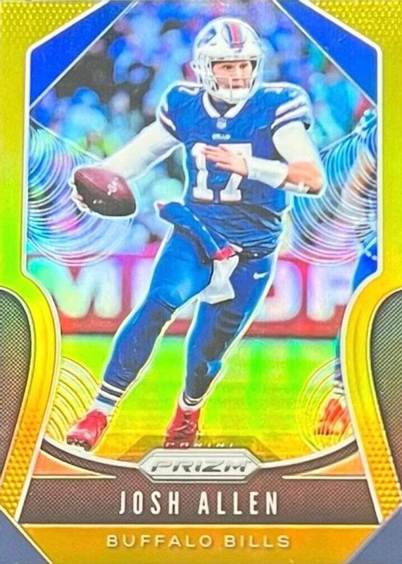 Josh Allen 2019 Prizm #3 Gold /10 RAW