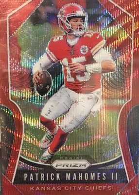 2019 Prizm #210 Red Wave /149