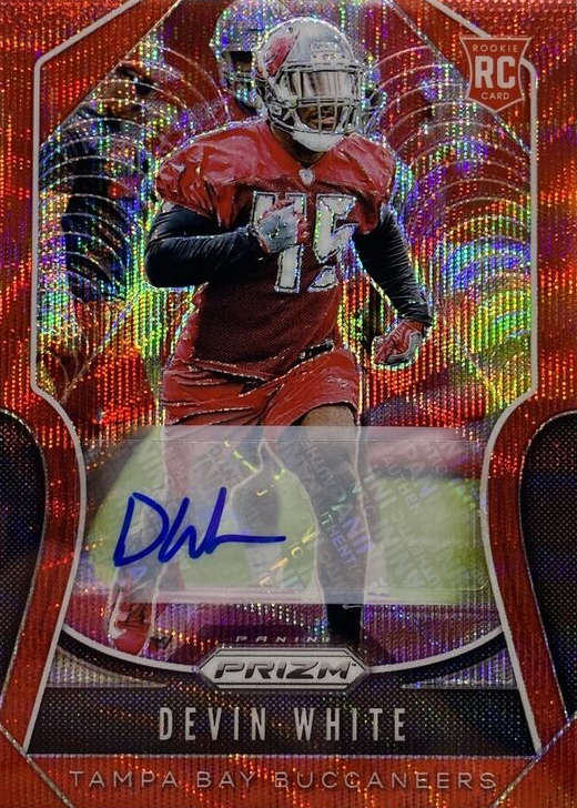 PANINI NFLカード SELECT PRIZM DEVIN WHITE TAMPA BAY BUCCANEERS 111/199 #RM-DW 送料無料 中古 IT1 PANINI NFLカード SELECT PRIZM DEVIN WHITE TAMPA BAY