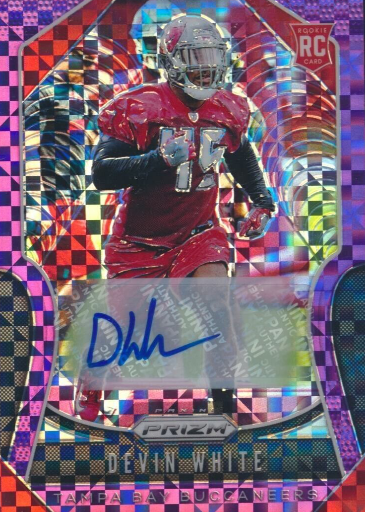 PANINI NFLカード SELECT PRIZM DEVIN WHITE TAMPA BAY BUCCANEERS 111/199 #RM-DW 送料無料 中古 IT1 PANINI NFLカード SELECT PRIZM DEVIN WHITE TAMPA BAY