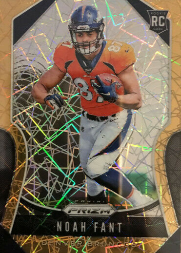 Noah Fant 2019 Prizm #365 Lazer Price Guide Sports Card Investor