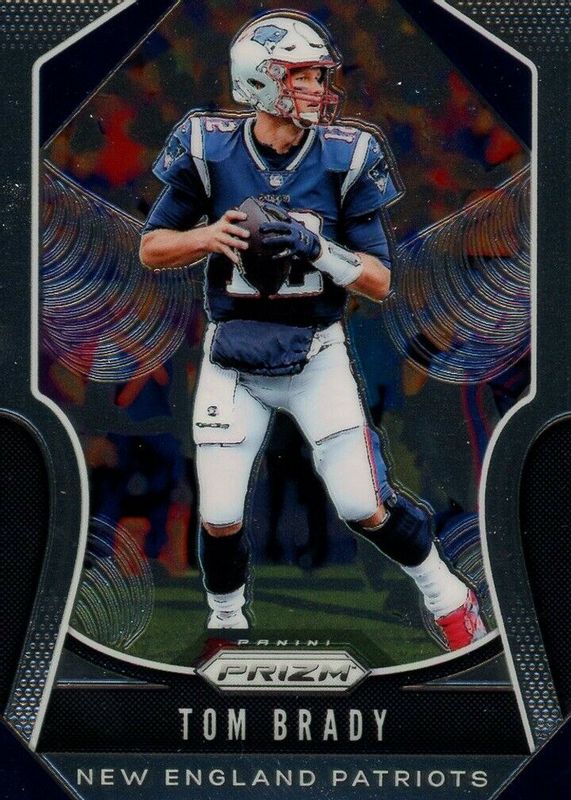 Tom Brady 2019 Prizm #18 Base PSA 8