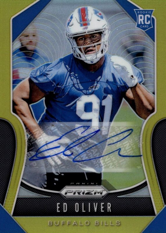 2019 Prizm #378 Rookie Autographs - Gold /10