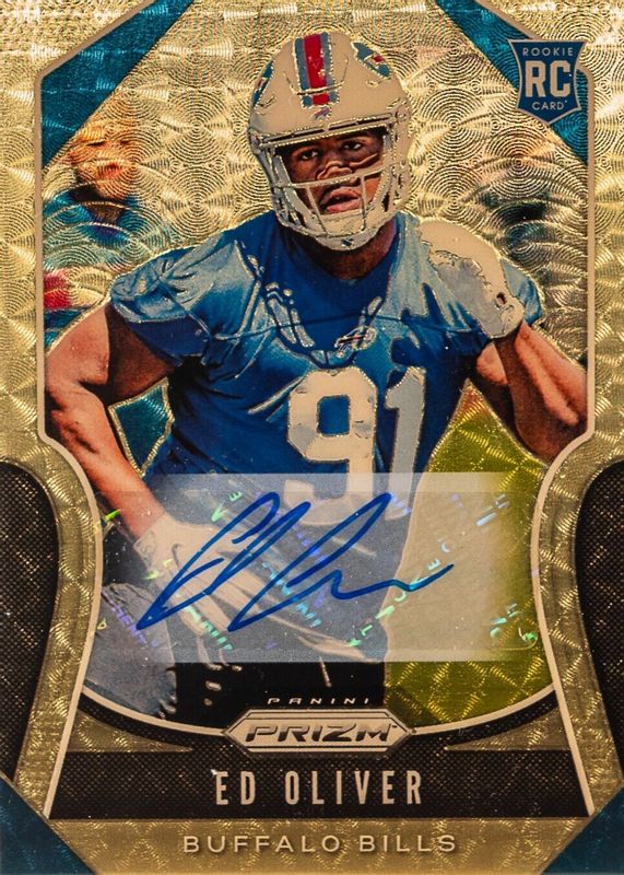 2019 Prizm #378 Rookie Autographs - Gold Vinyl /5