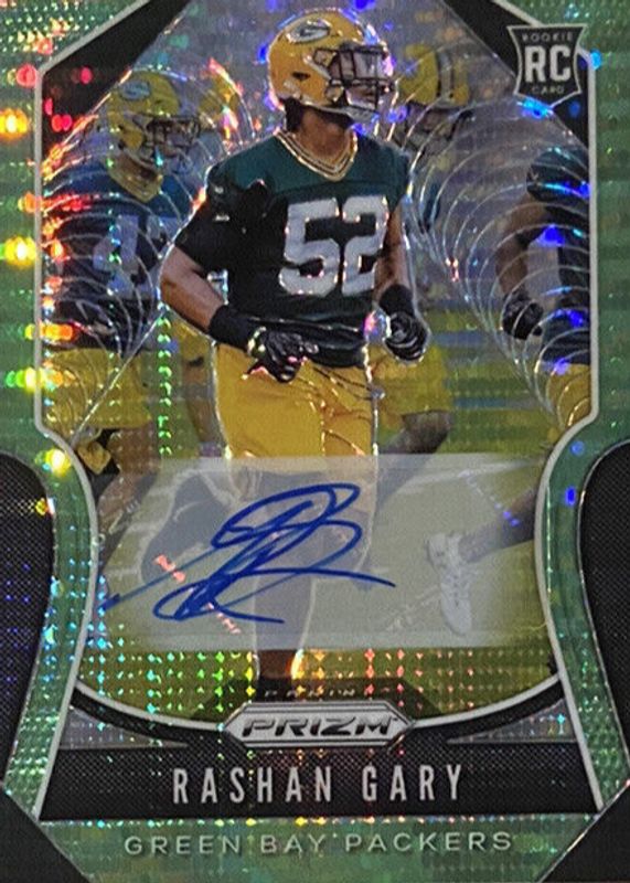 2019 Prizm #317 Rookie Autographs - Neon Green Pulsar