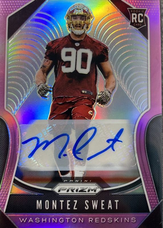 2019 Prizm #391 Rookie Autographs - Pink