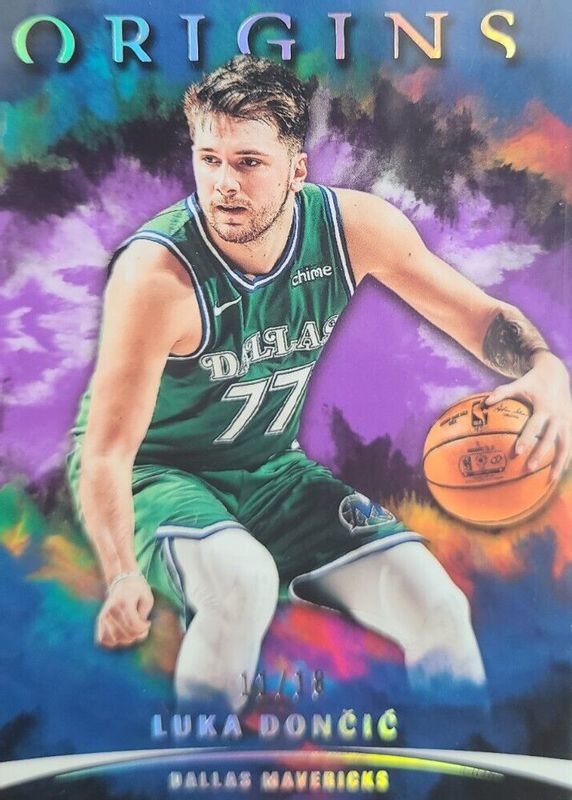 Luka Doncic 2021 Origins #10 FOTL Purple /18 SGC 10