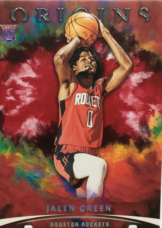 Jalen Green 2021 Origins #52 Red Rookie PSA 10