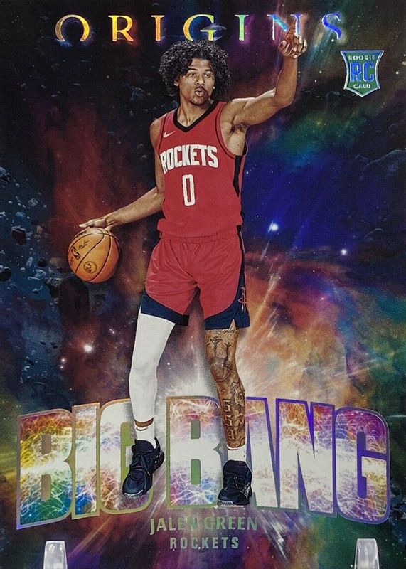 Jalen Green 2021 Origins #21 Big Bang Rookie PSA 10