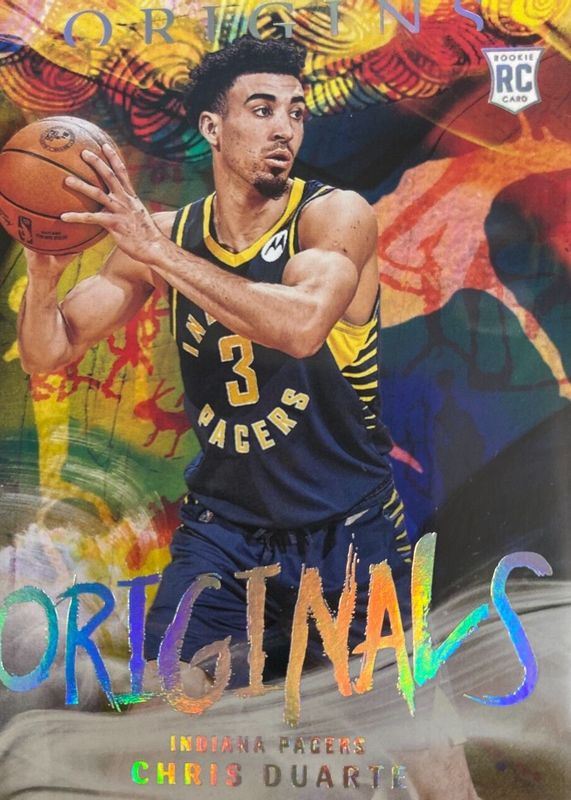 Chris Duarte 2021 Origins #13 Originals Rookie RAW