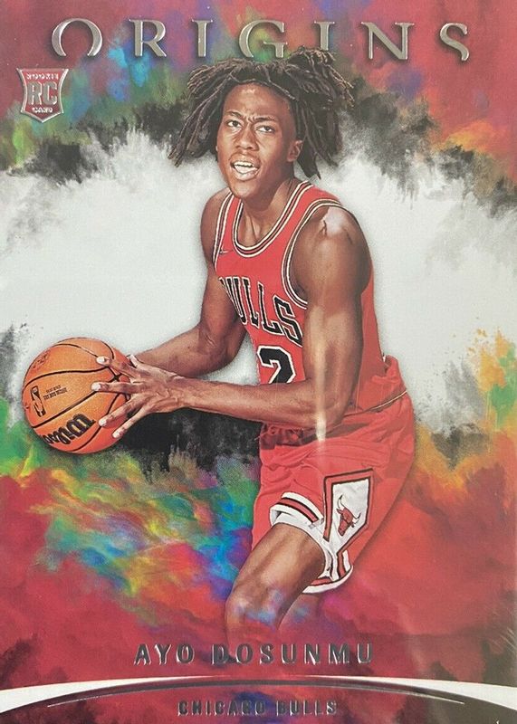 Ayo Dosunmu 2021 Origins #83 Base Rookie RAW