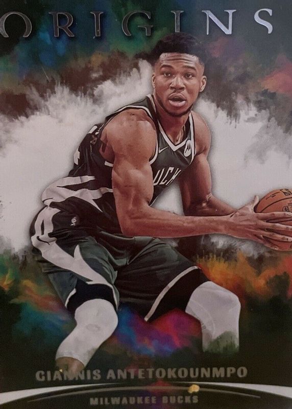 Giannis Antetokounmpo 2021 Origins #34 Photo Variation RAW