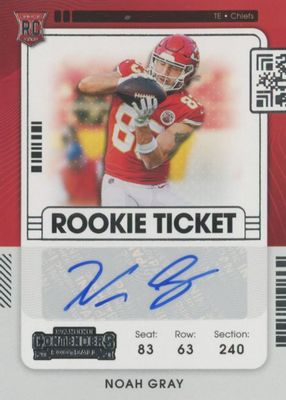 2021 Contenders #219 Rookie Ticket Auto