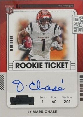 2021 Contenders #105 Rookie Ticket Auto